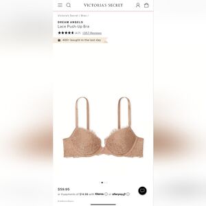 NWOT Victoria's Secret Lace Push Up Bra